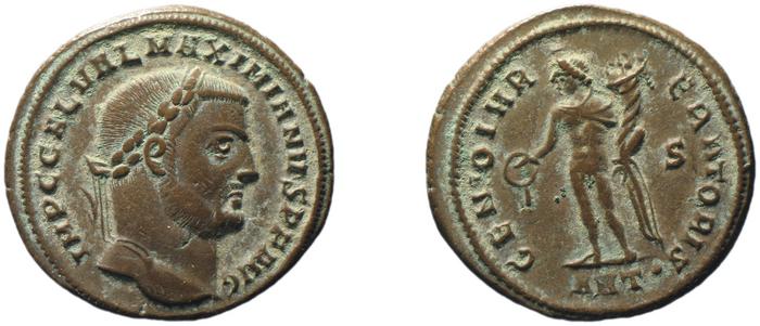 RIC VI Antioch 88, реверс, bm