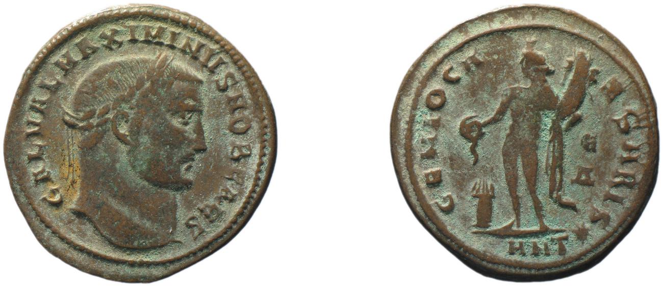 RIC VI Antioch 118a, аверс, bm