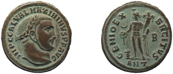 RIC VI Antioch 147b, реверс, bm