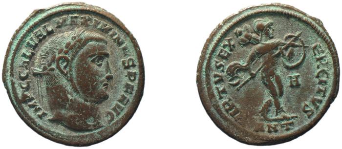 RIC VI Antioch 155b, реверс, bm