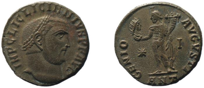 RIC VI Antioch 164a, реверс, bm