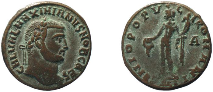 RIC VI Alexandria 15b, реверс, bm