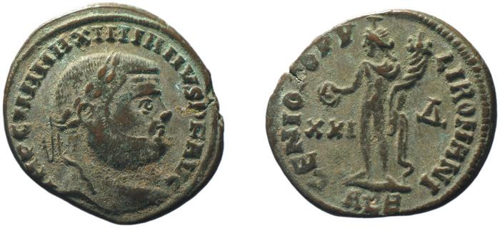 RIC VI Alexandria 30b, реверс, bm