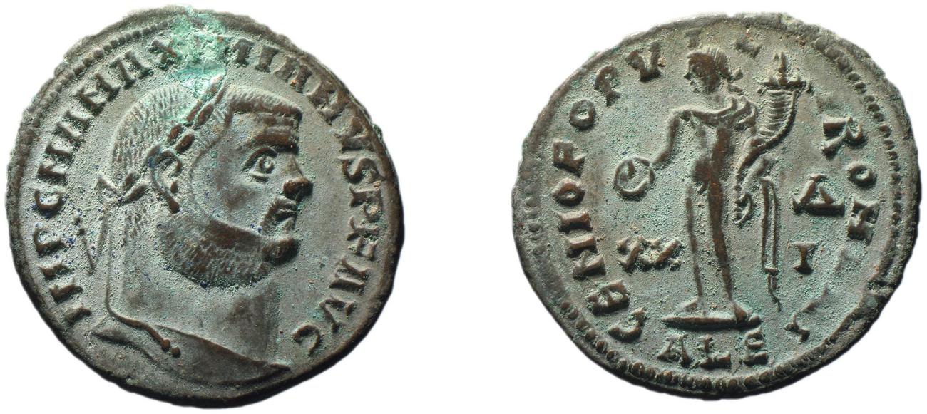 RIC VI Alexandria 32b, аверс, bm