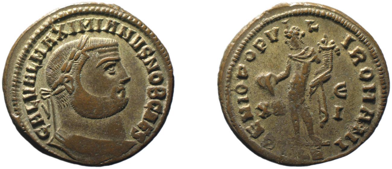 RIC VI Alexandria 33b, аверс, bm