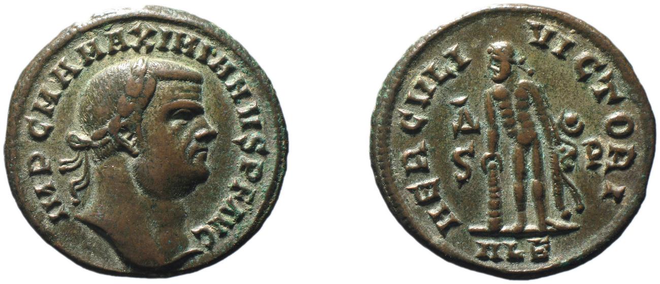 RIC VI Alexandria 38, аверс, bm
