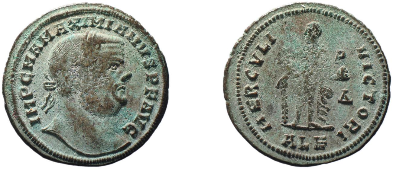 RIC VI Alexandria 38, аверс, bm