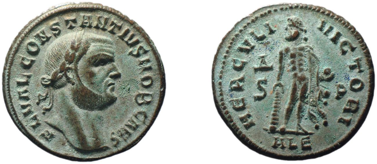 RIC VI Alexandria 40, аверс, bm