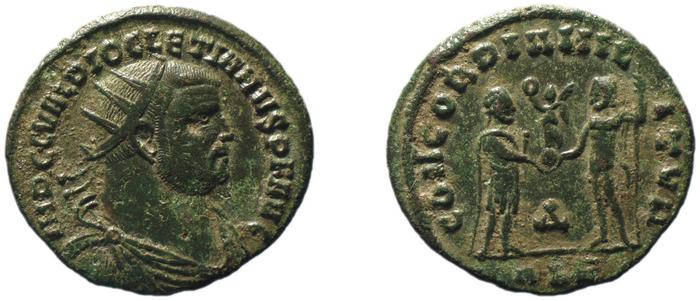 RIC VI Alexandria 47, реверс, bm