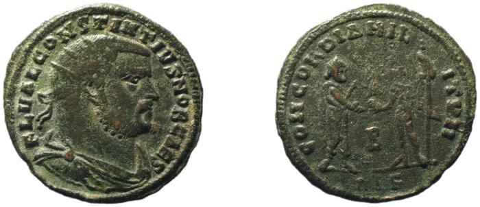 RIC VI Alexandria 48a, реверс, bm