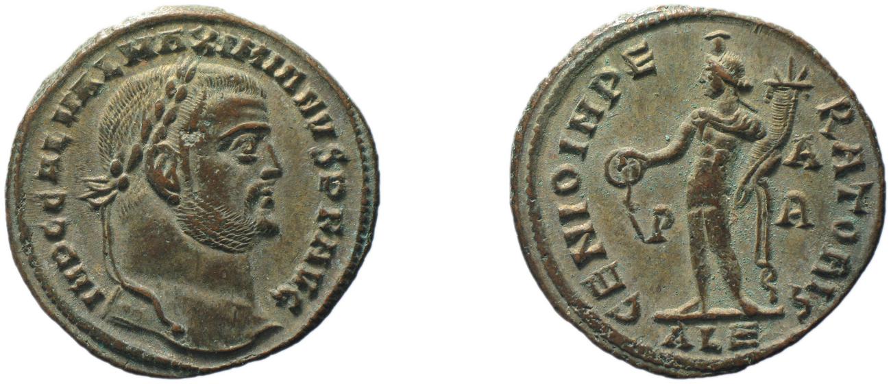 obverse RIC VI Alexandria 72