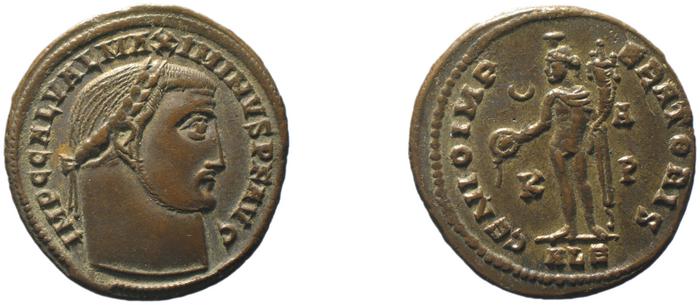 RIC VI Alexandria 139b, реверс, bm