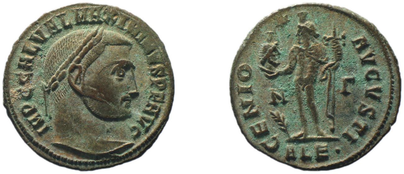RIC VI Alexandria 160b, аверс, bm