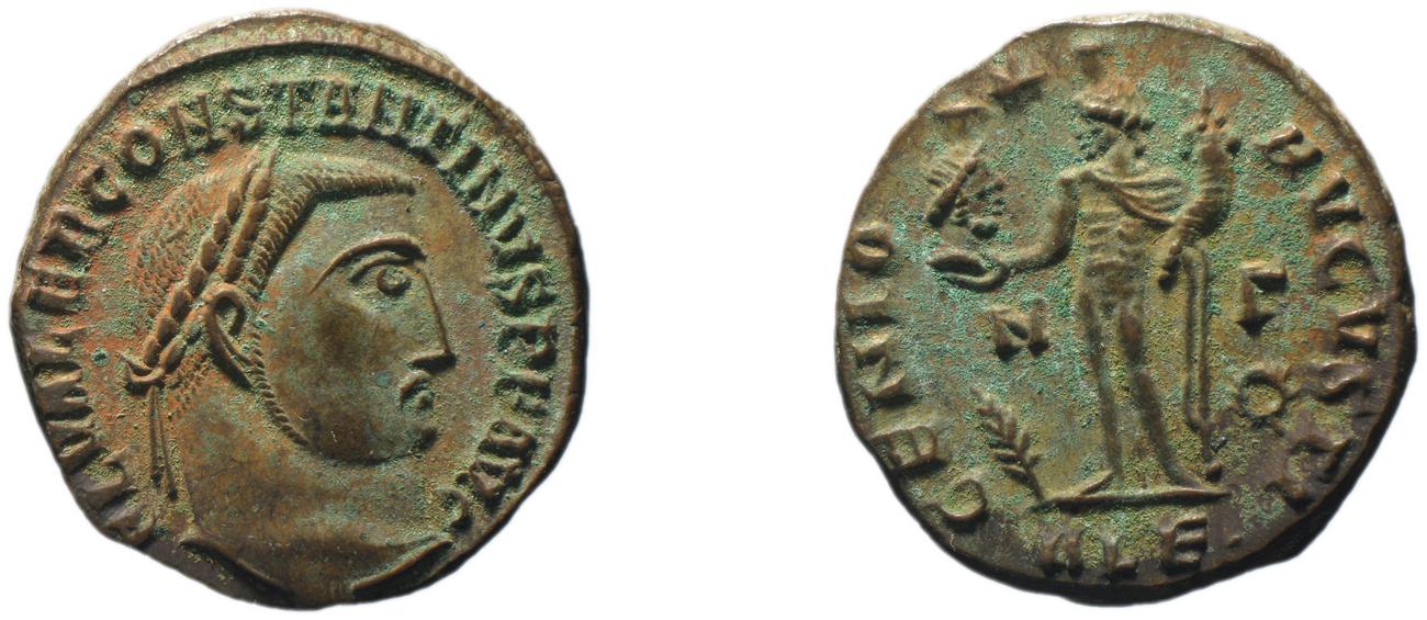 RIC VI Alexandria 163, аверс, bm