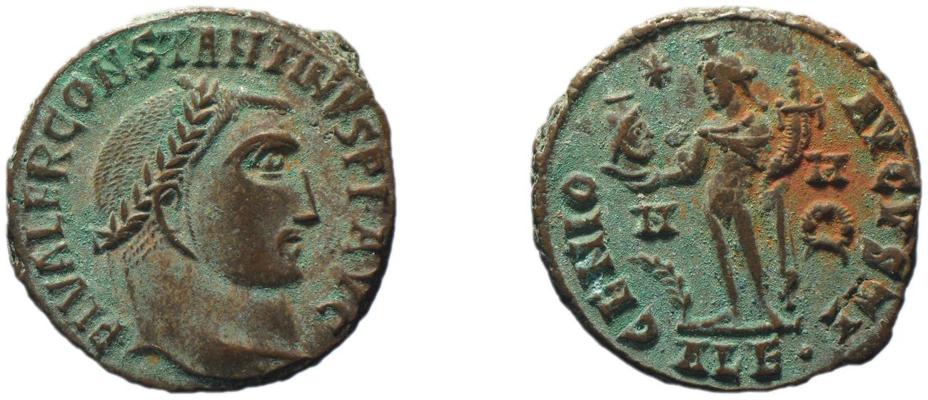 RIC VI Alexandria 163, аверс, bm