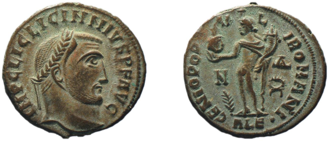 RIC VII Alexandria 5, аверс, bm