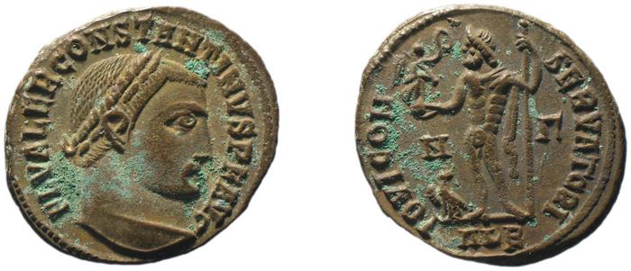 RIC VII Alexandria 6, реверс, bm