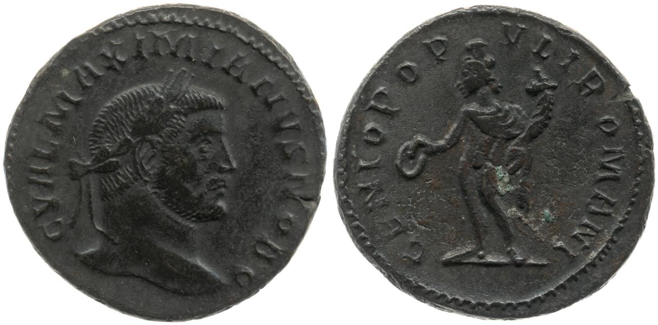RIC VI Lugdunum 17b, аверс, bm