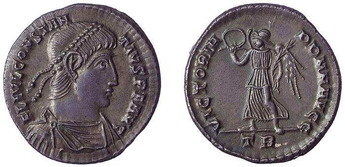 RIC VIII Treveri 175, реверс, bm