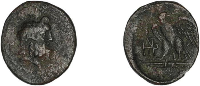 Deiotarus of Galatia Galatia Newell 1934 2, реверс, bm