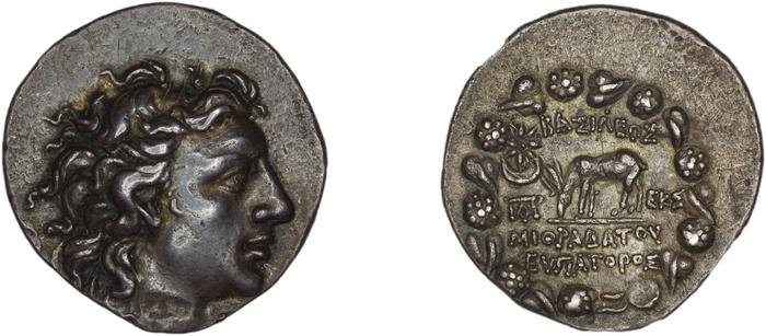 Mithradates VI Pontus Callataÿ 1997 Idealized, dated, реверс, bm