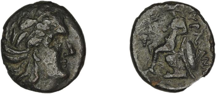 Apameia (Myrleia) Waddington 1908 17-18, реверс, bm