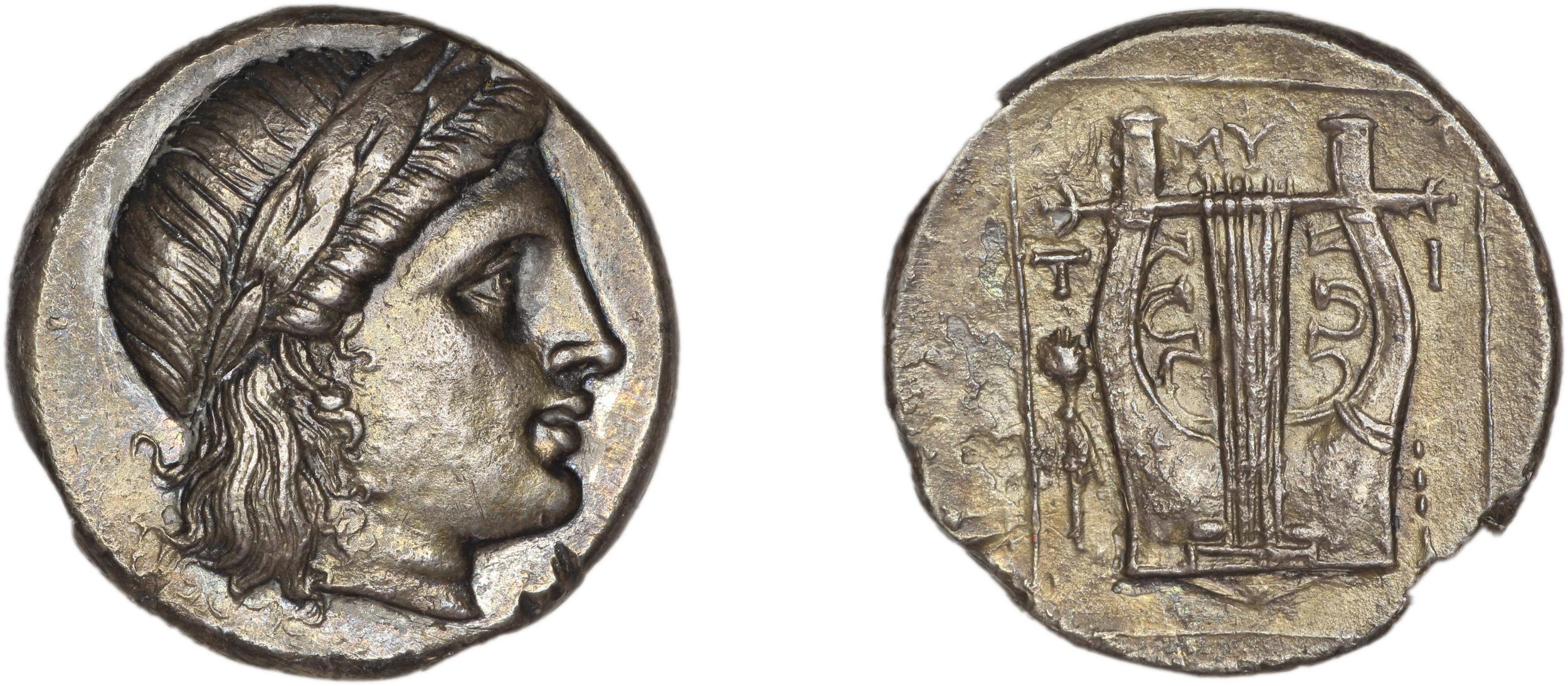 Mytilene Babelon 1910 2243-50, аверс, bm