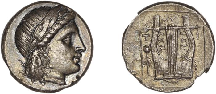 Mytilene Babelon 1910 2243-50, реверс, bm