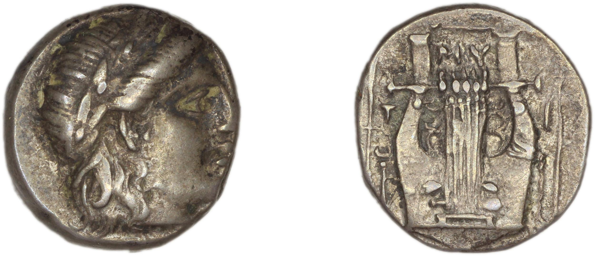 Mytilene Babelon 1910 2243-50, аверс, bm