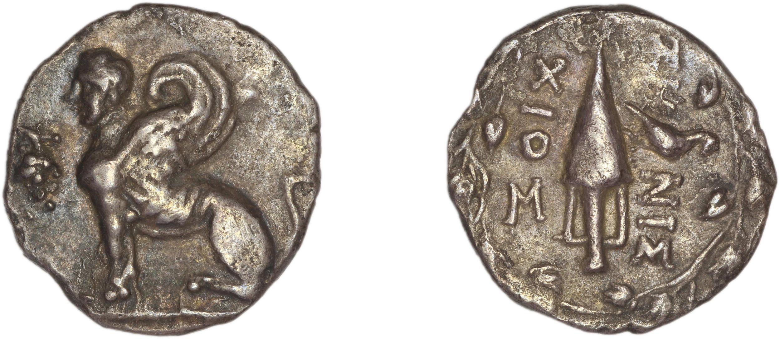 аверс Chios Lagos 1998 Reduced Attic standard E