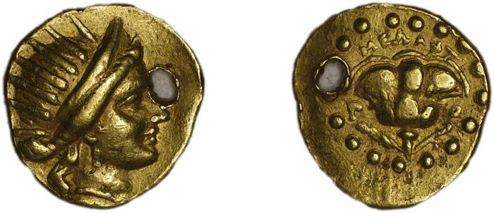 Rhodes Hackens 1965 p. 523, 27-56, реверс, bm