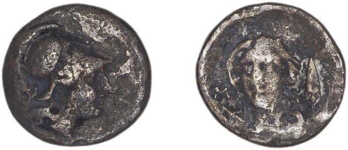 реверс Myrina Babelon 1898 (Inv. Waddington) 1334