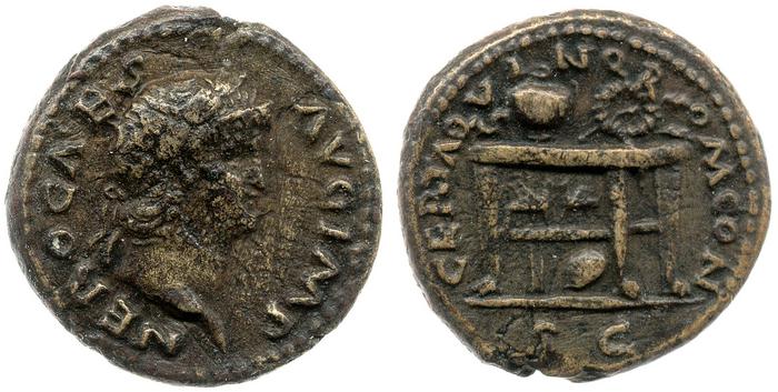 RIC I (second edition) Nero 247, реверс, bm