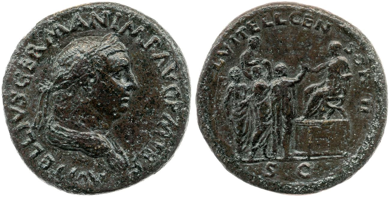аверс RIC I (second edition) Vitellius 134