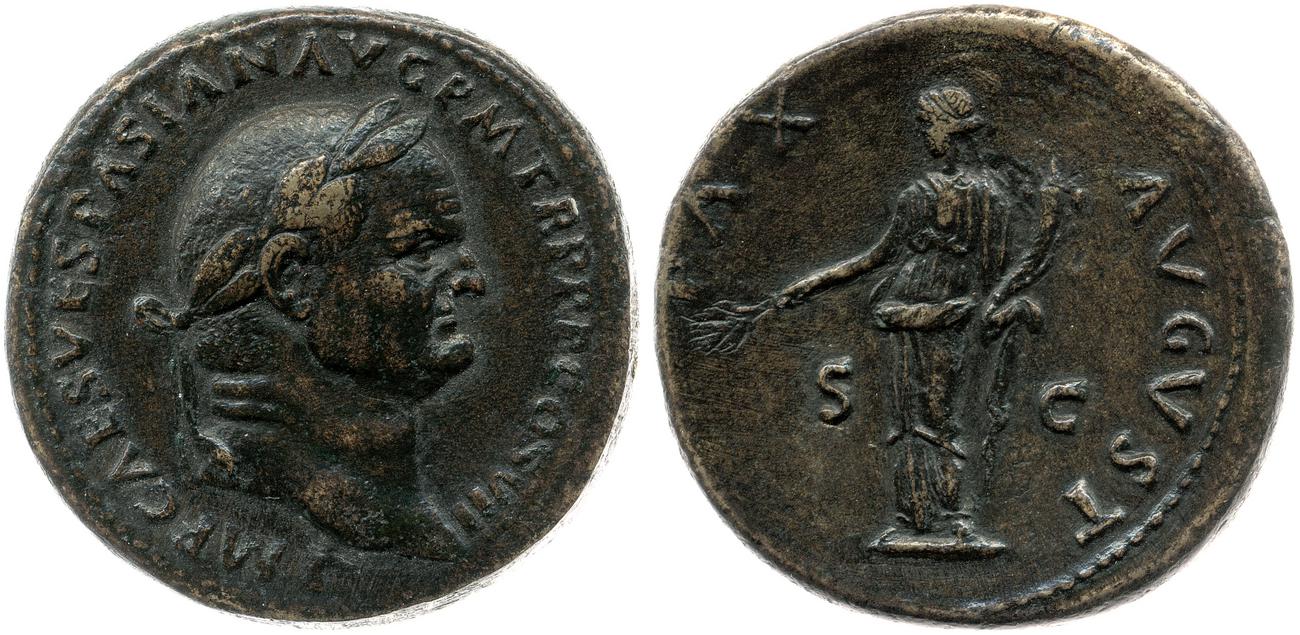 аверс RIC II, Part 1 (second edition) Vespasian 880