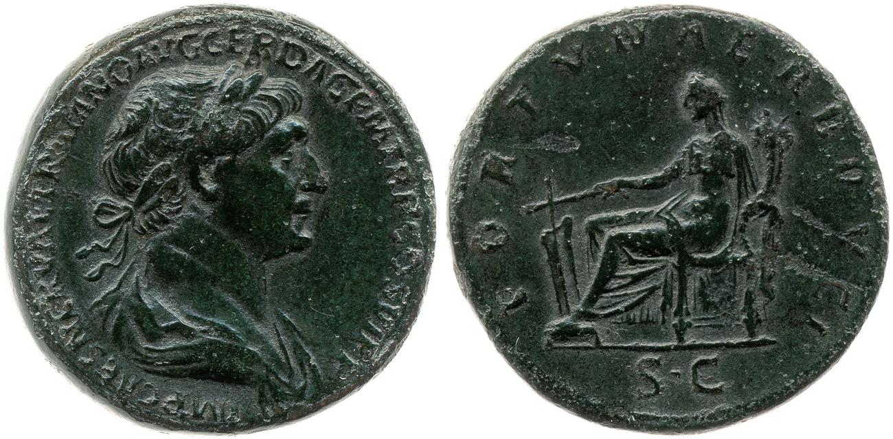 аверс RIC II Trajan 627