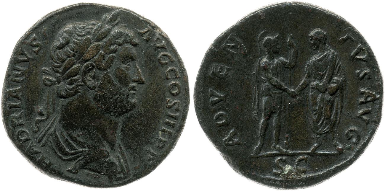 аверс RIC II, Part 3 (second edition) Hadrian 2070