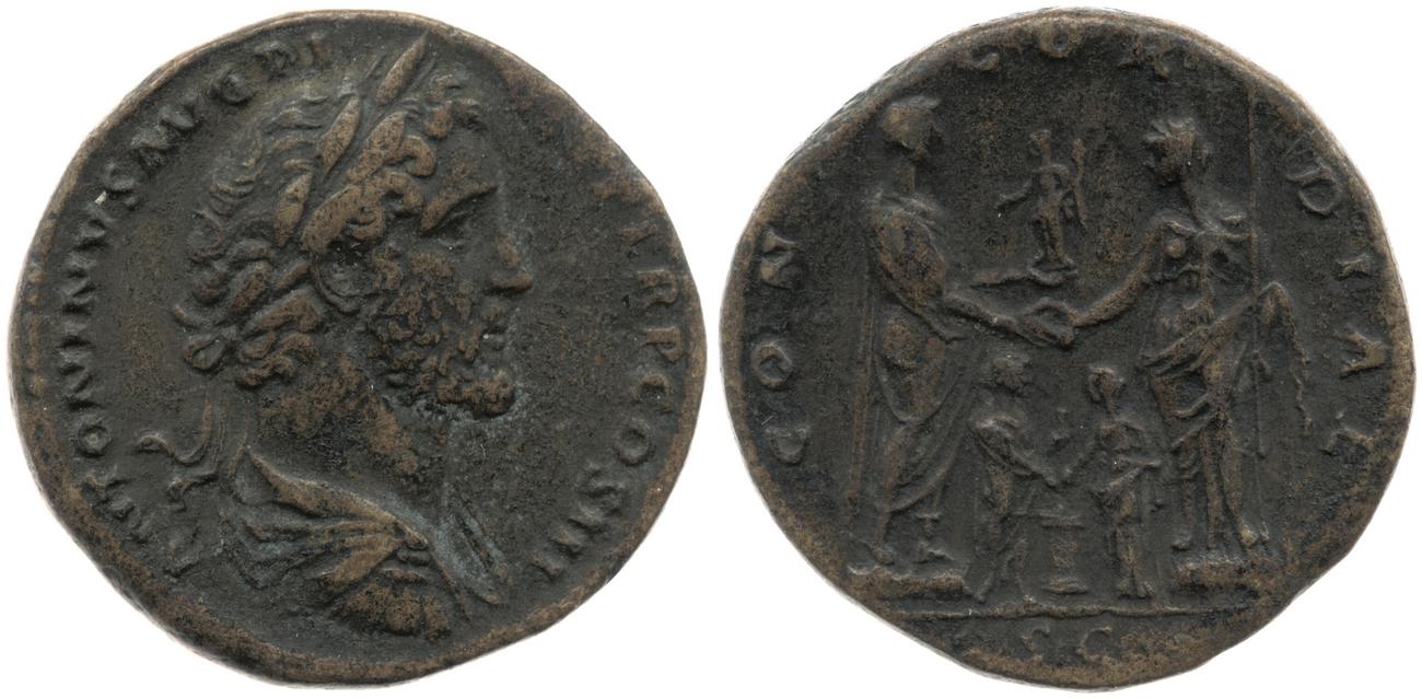 аверс RIC III Antoninus Pius 601b