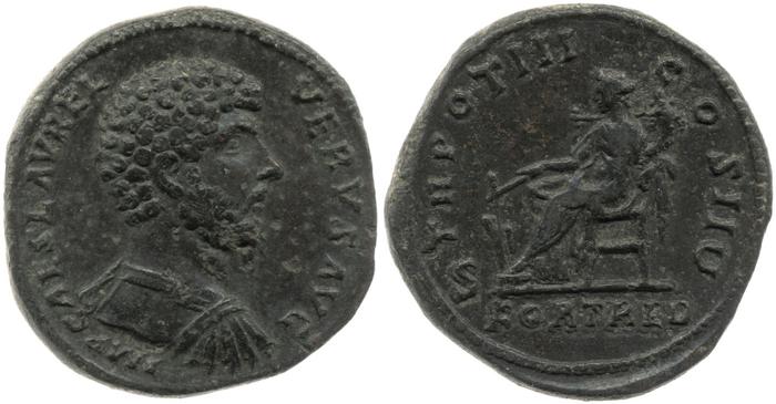 реверс RIC III Marcus Aurelius 1343