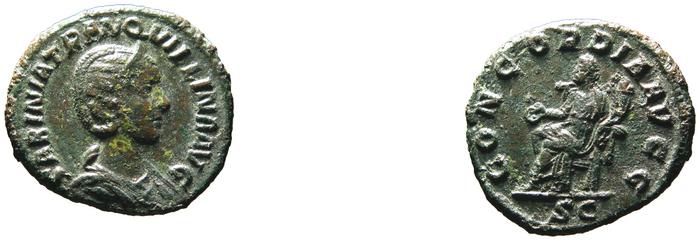 реверс RIC IV Gordian III 340B