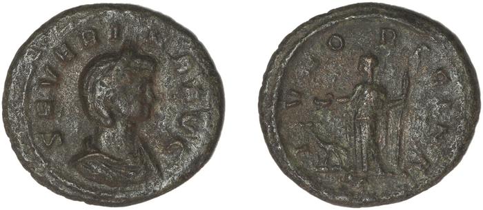 RIC V Severina 7, реверс, bm