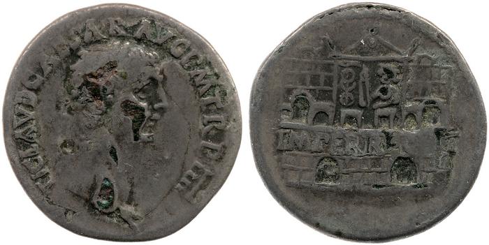 RIC I (second edition) Claudius 26, реверс, bm