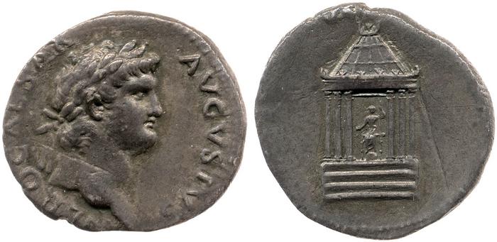 RIC I (second edition) Nero 62, реверс, bm