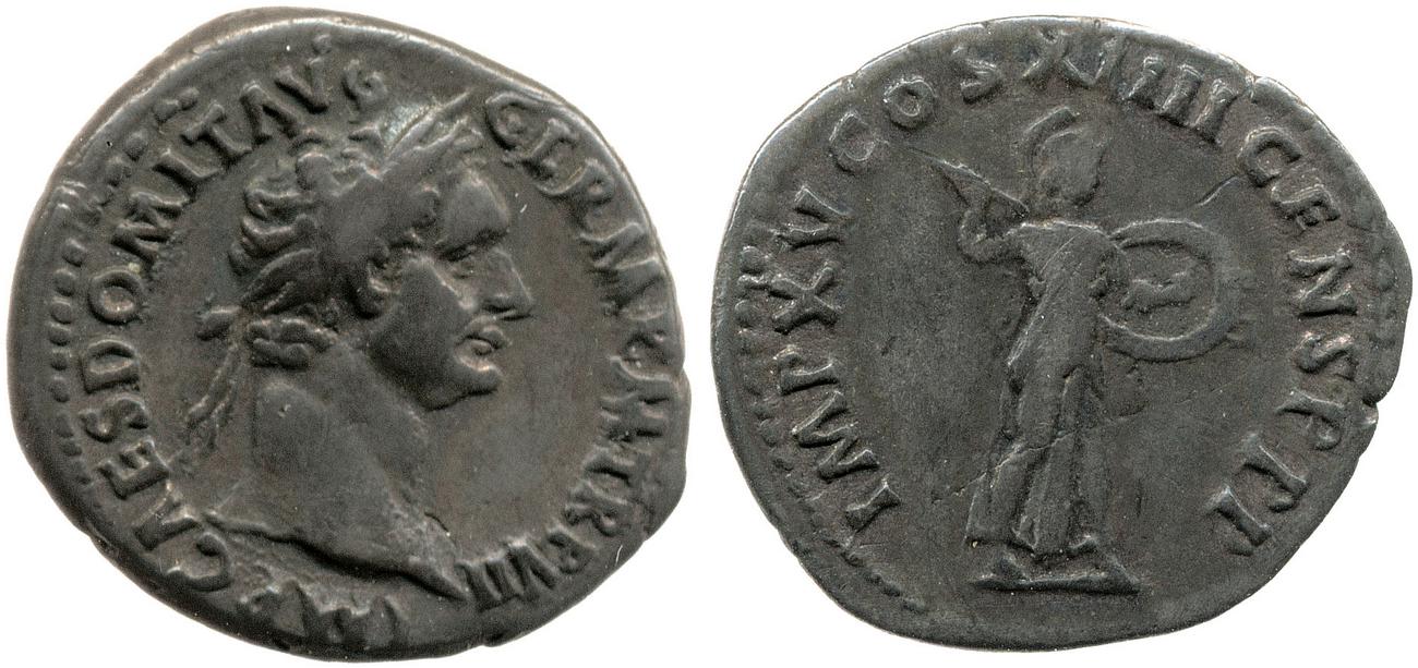 аверс RIC II, Part 1 (second edition) Domitian 591