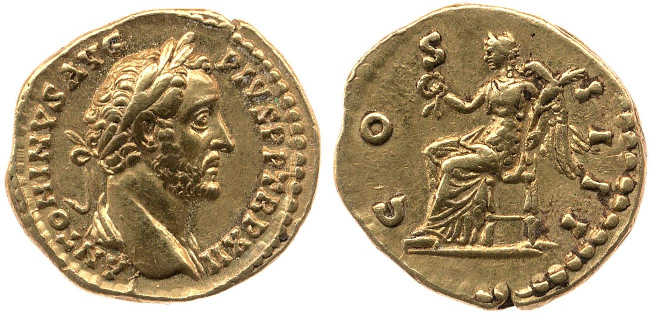 аверс RIC III Antoninus Pius 182