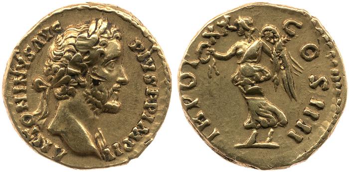 RIC III Antoninus Pius 266A, реверс, bm