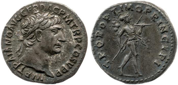 RIC II Trajan 154, реверс, bm