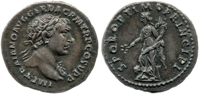 RIC II Trajan 190A, реверс, bm