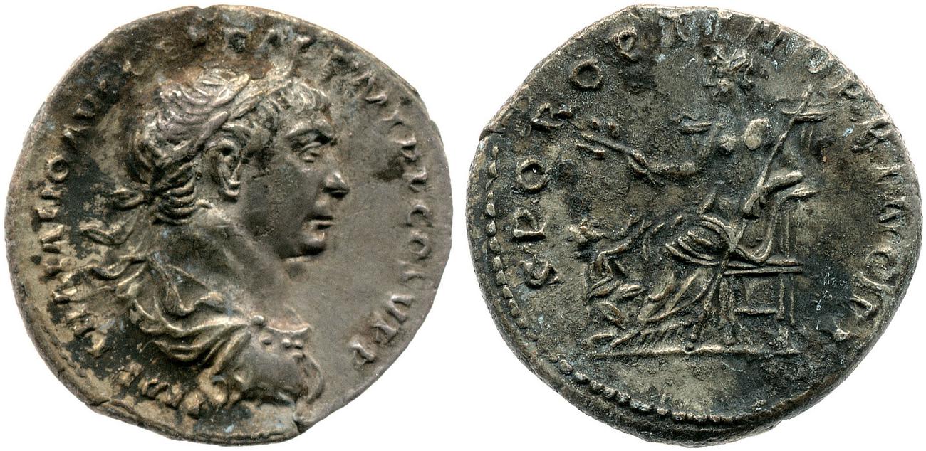 аверс RIC II Trajan 189