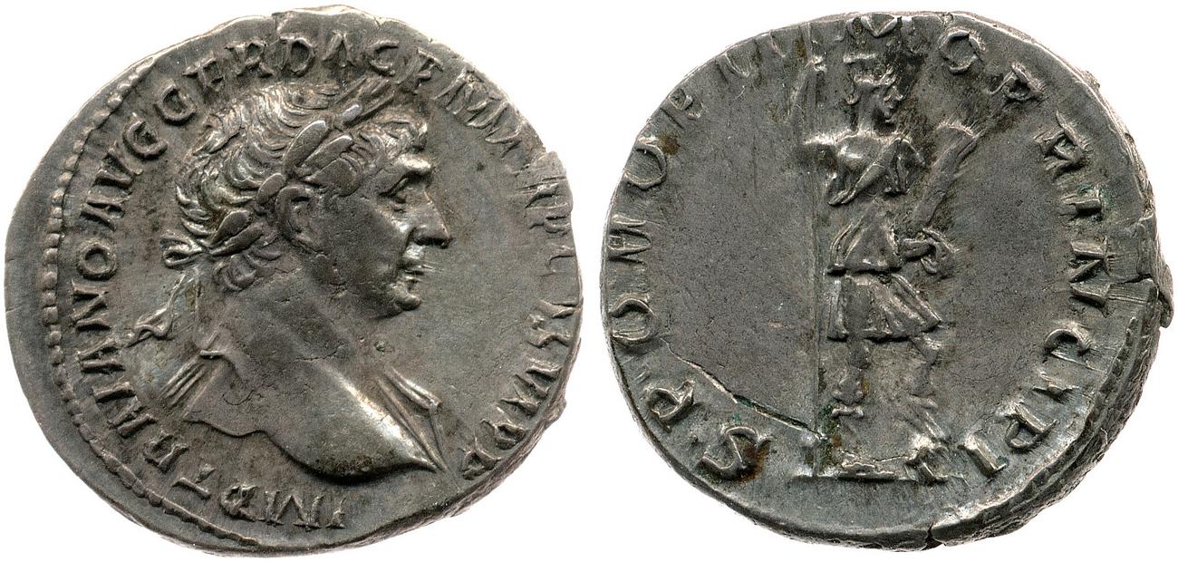 аверс RIC II Trajan 289